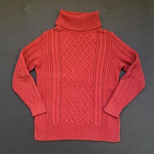 Banana Republic Women's Cable Knit Turtleneck Sweater